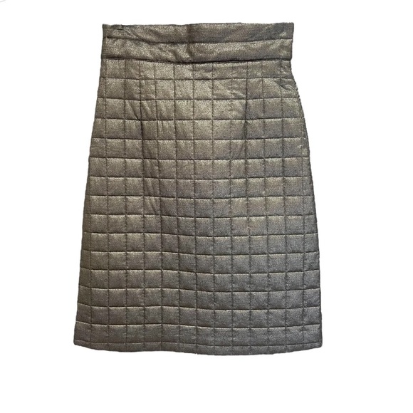 Stunning extremely rare Beunello Cincinnati skirt NWT silver puffer - Picture 3 of 6